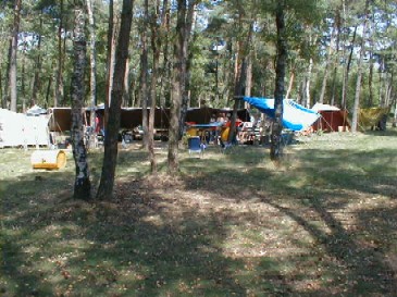 Overzicht kampterrein